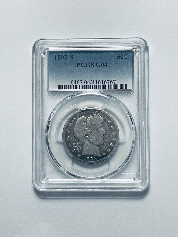 1893-S Barber Half Dollar PCGS G04