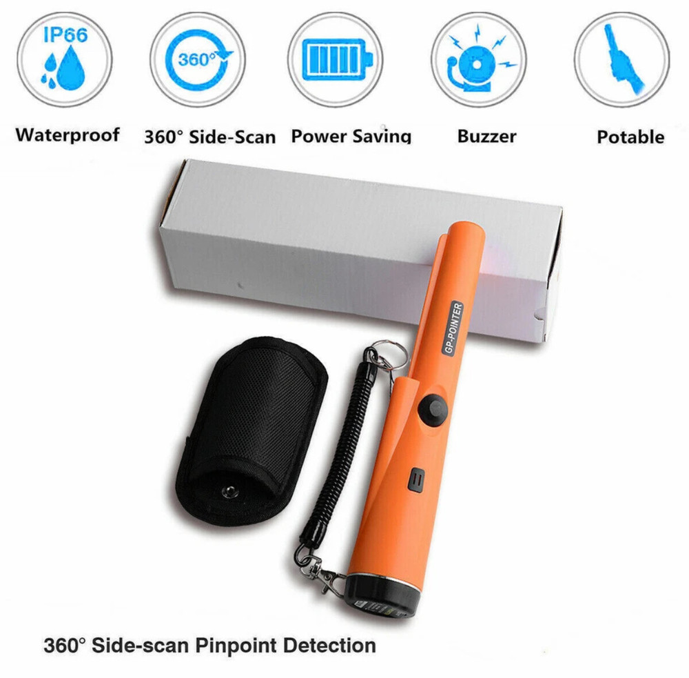 Metal Detector Handheld Pro Pinpointer Pointer Probe Waterproof Sensitive Tester