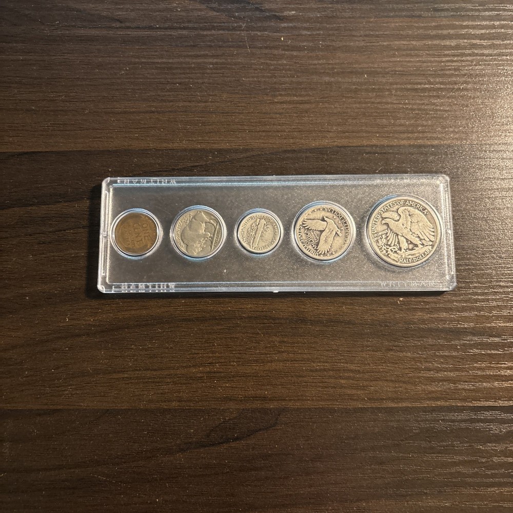 1929 5 COIN MINT SET