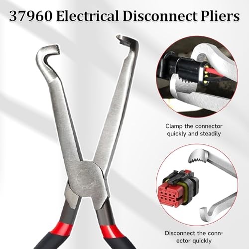 Electrical Disconnect Pliers, Electrical Connector Separator Straight+Separator