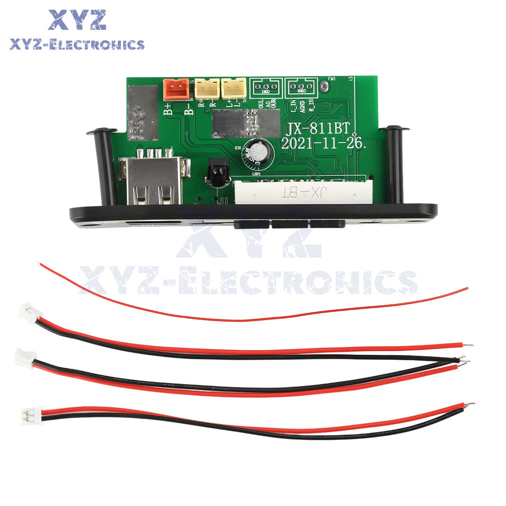 2*20W Amplifier Stereo DIY MP3 Decoder Board Bluetooth 5.0 Car FM Radio Module