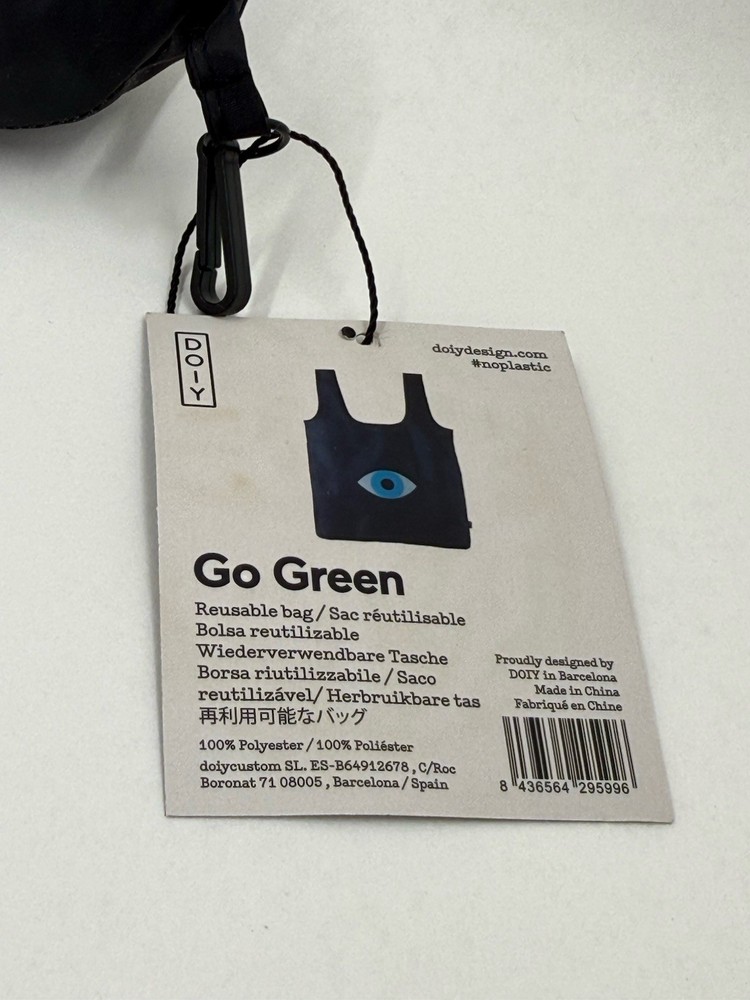 DOIY Yin Yang Nomad Packable Daypack Backpack & Eye Reusable Bag