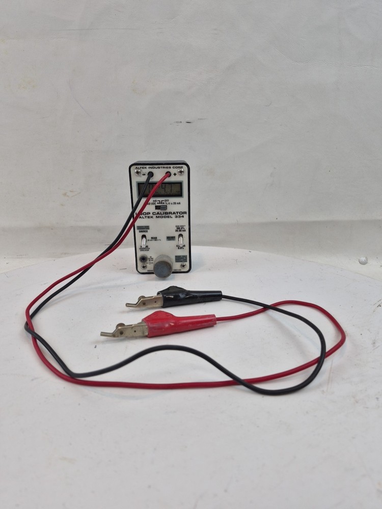 Altek Model 334 Loop Calibrator Tested Works