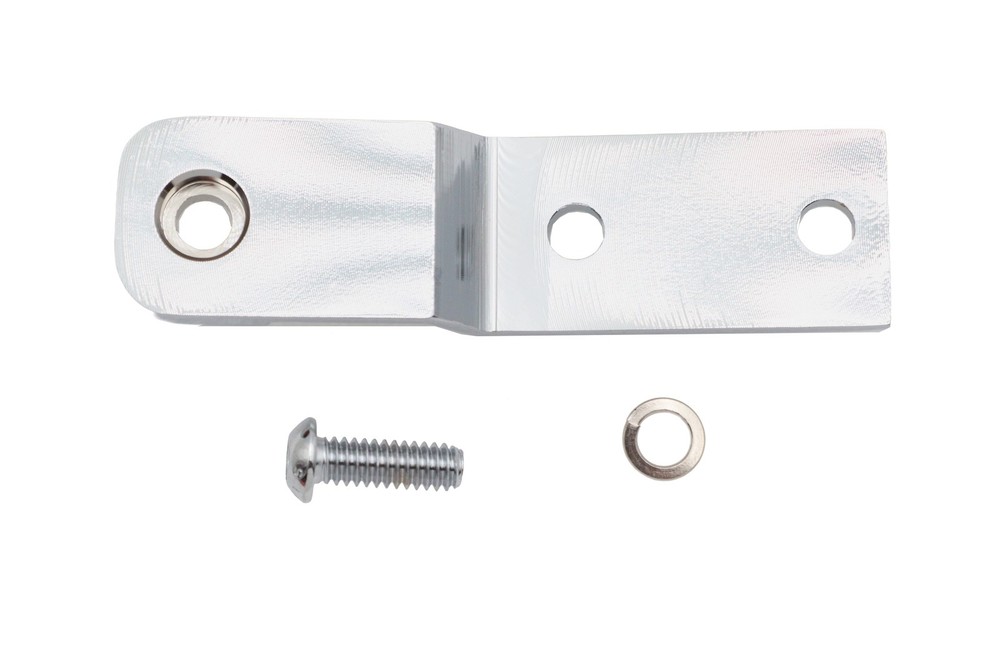 Chrome Billet Rear Seat Tab for Harley-Davidson