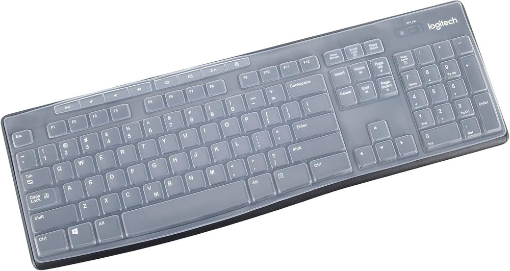 Scratch-Resistant Silicone Keyboard Protector for Logitech MK Series Keyboards