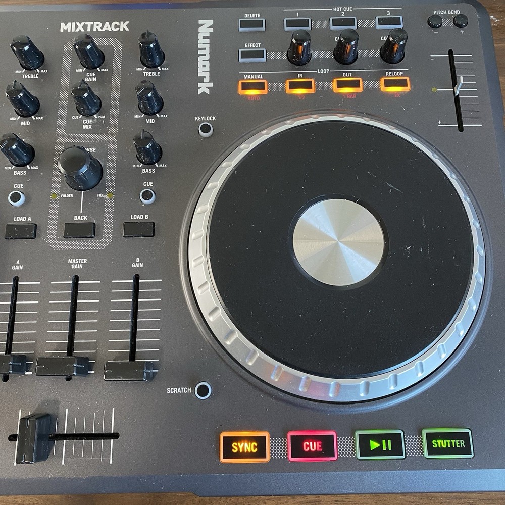 Numark Mixtrack Digital 2-Channel DJ Controller USB Plug And Play