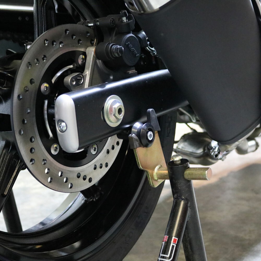 SHOGUN Swingarm Sliders Black 701-0379