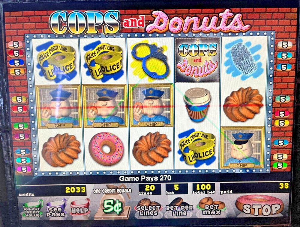 IGT I-game Cops and Donuts Software