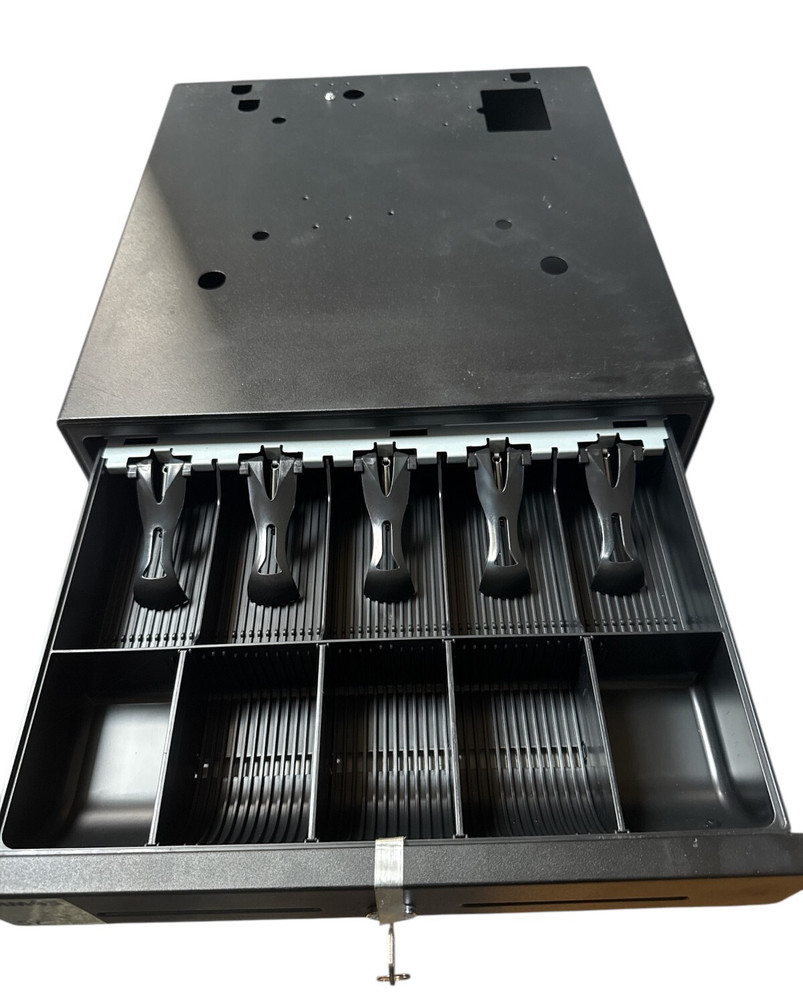 SAM4S 57 CASH REGISTER BASE, WITH KEY, READ DESCRIPTION !!!