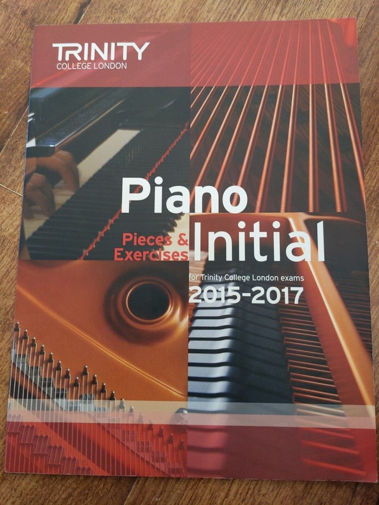 Trinity Initial Pieces and Exercises 2015-2017 piano book