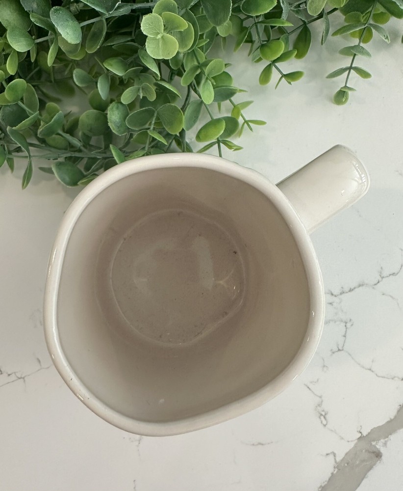 Rae Dunn by Magenta Easter Bunny Oversized Coffee Mug Cream