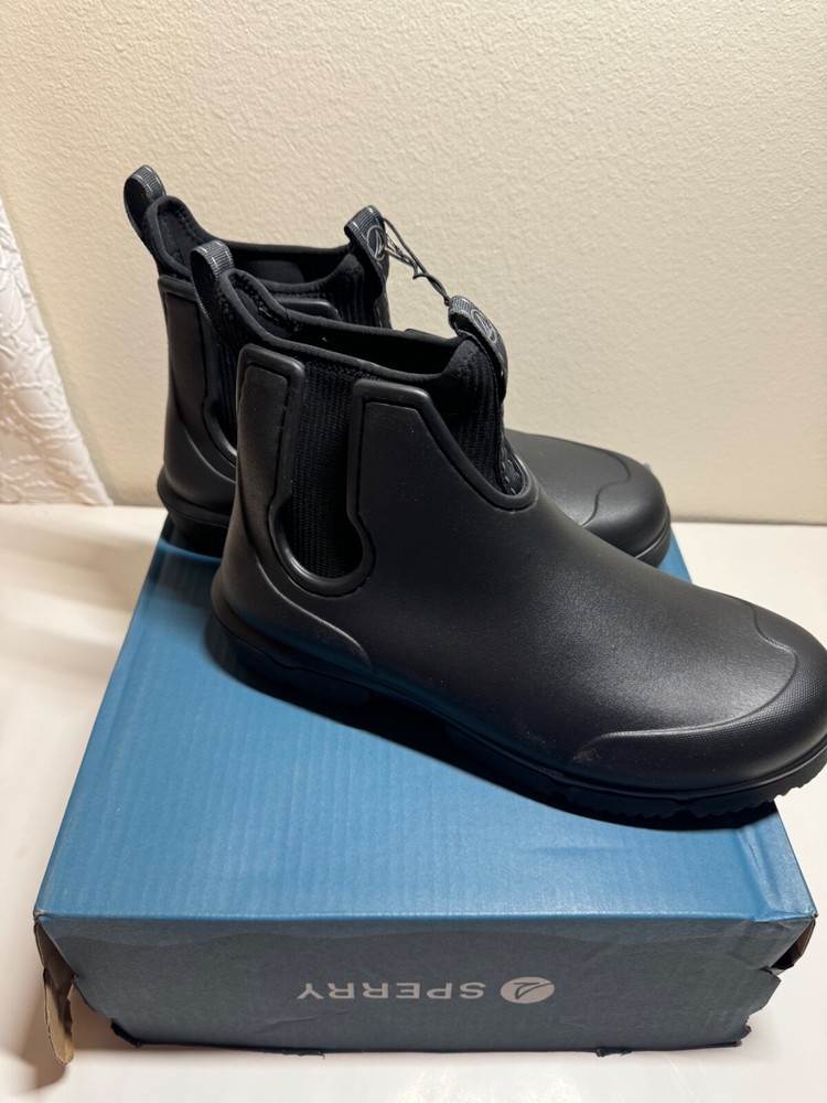 sperry float rain boot Men’s Size 10 Brand New