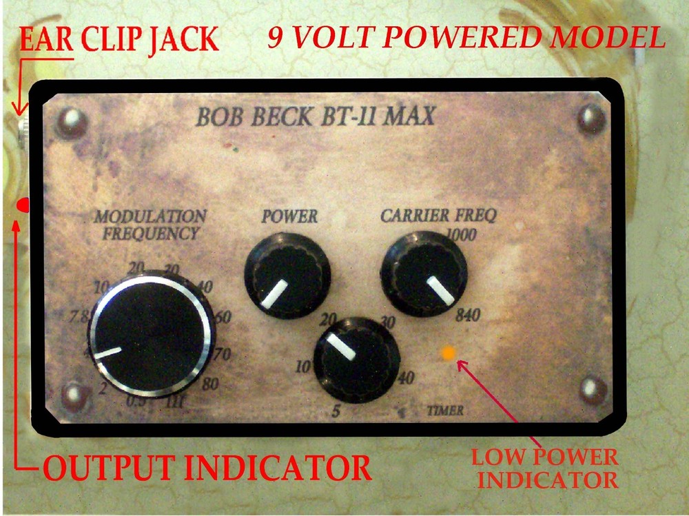 BOB BECK   BT-11 MAX    WITH TIMER  AND ADJ CARRIER