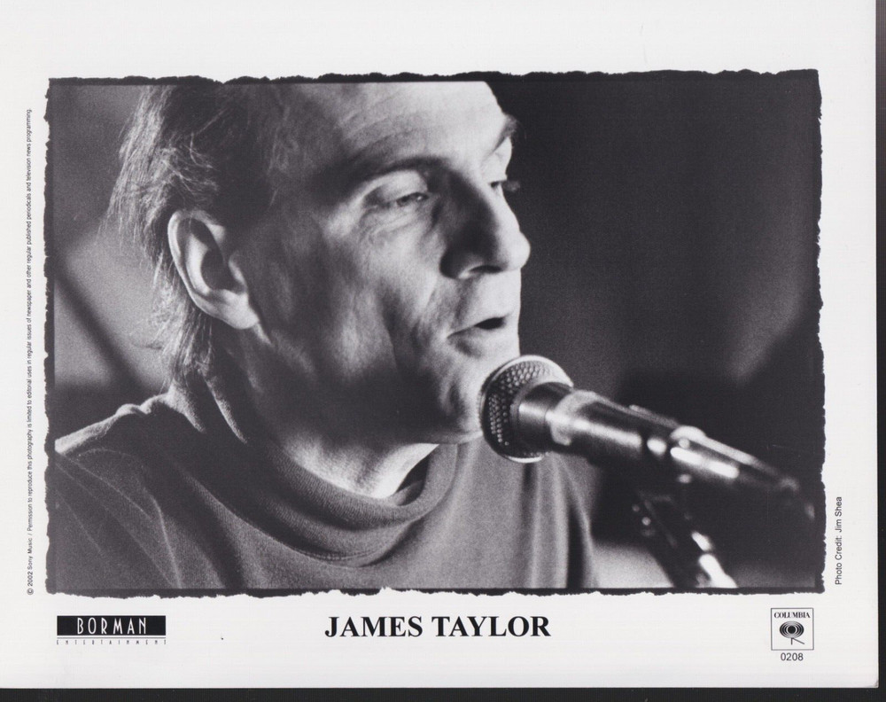James Taylor promo photo  2002