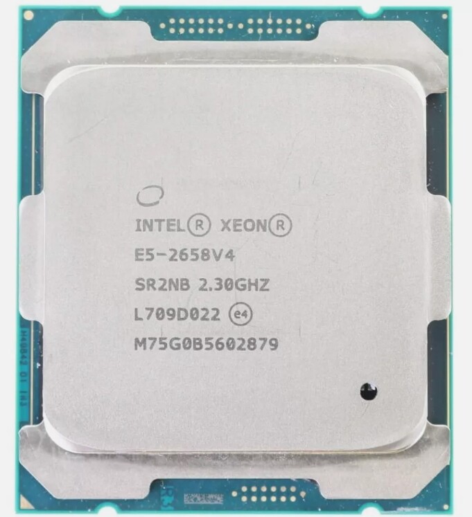Intel Xeon E5-2658 V4 SR2NB 2.3GHz 14-Core 35M LGA2011-3 Server CPU Processor