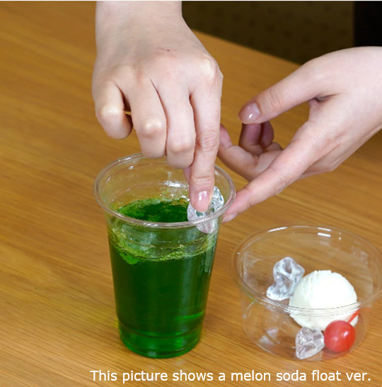 Food sample DIY kit - Coke Float - ”Samplen” - From Japan