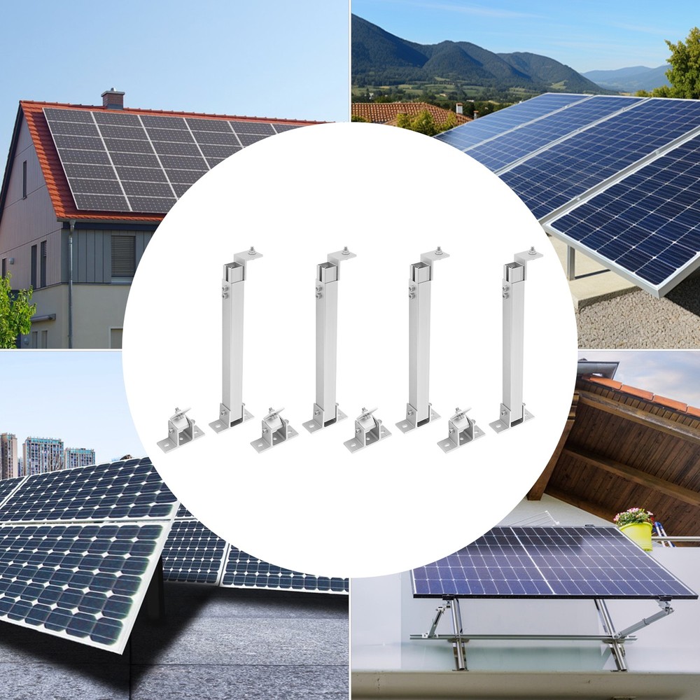 4pcs Universal Mount Brackets Adjustable Solar Panel Mounting Brackets SALE