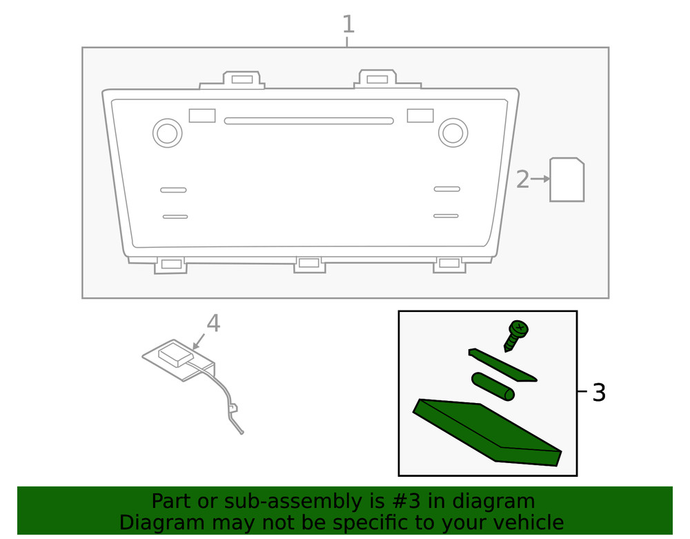 Genuine Subaru Control Module 86229AL21A