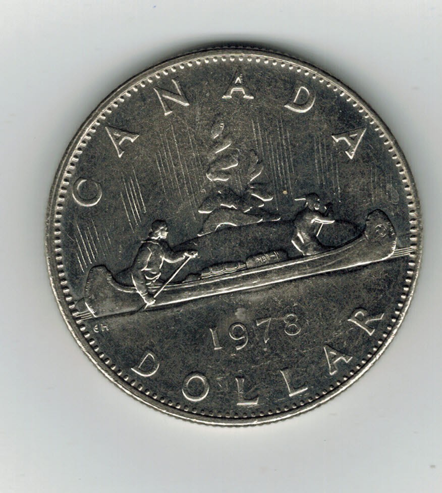 1978 Canadian  Dollar UNC