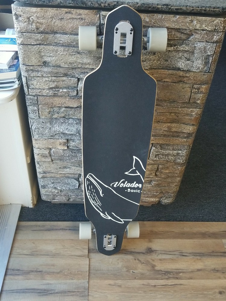 RETROSPEC New Skateboard Complete 41" Rift Drop Through Longboard Volador