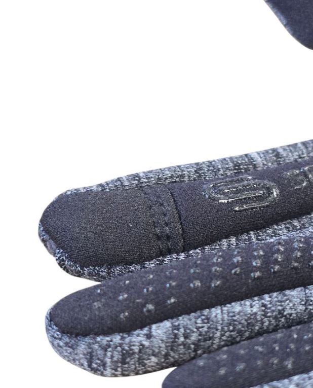 Head Women's Touchscreen Running Gloves Gray