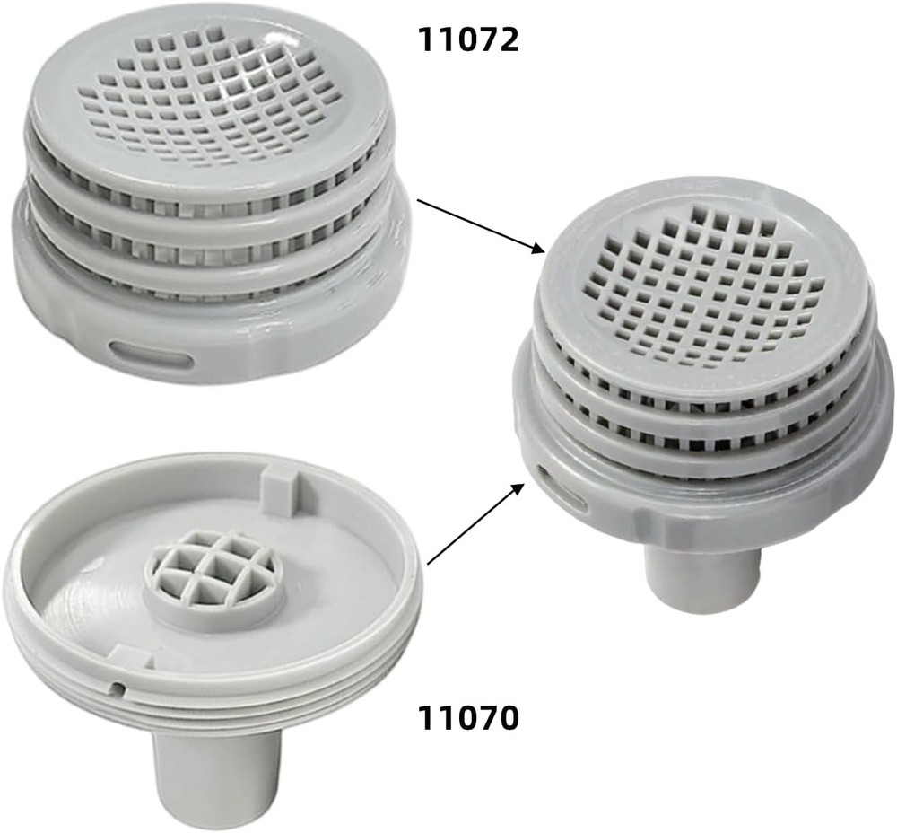11070 & 11072 Pool Strainer/Filter Connector Replacement for Intex 25022E,...