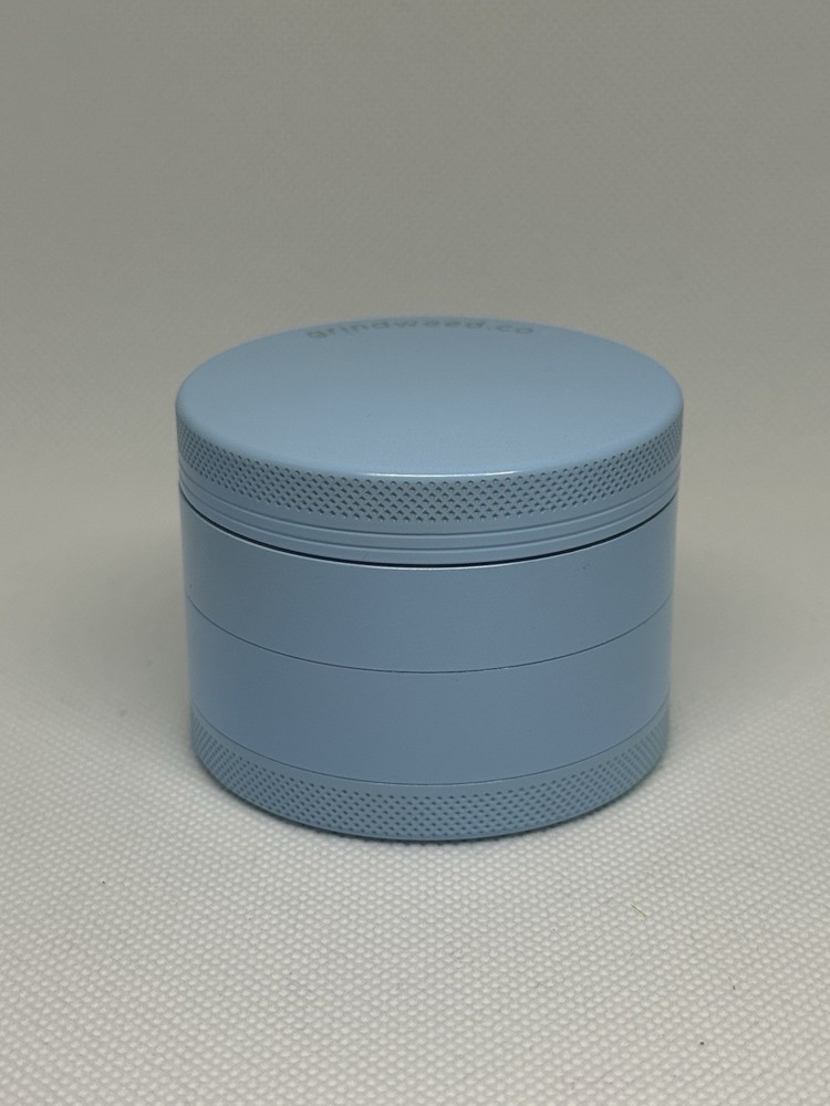 Herb Grinder 4-Piece Set 2.5" Ceramic Non-stick Blue