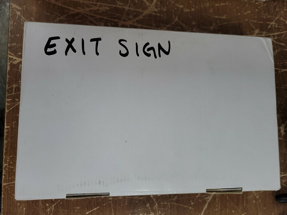 Exit Sign