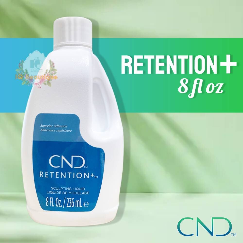 Creative CND Nail RETENTION+ Plus Liquid Monomer 8 oz