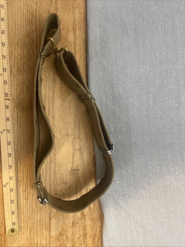 ORIGINAL US ARMY EQUIPMENT FIELD BELT-green