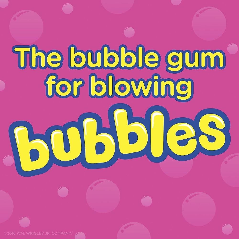 HUBBA BUBBA Max Bubble Gum Original Flavor 5 Count 18 Pack Bundle