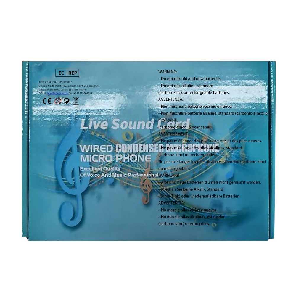 USB Interface External Sound Card Live Broadcast Microphone Audio Card Equipment