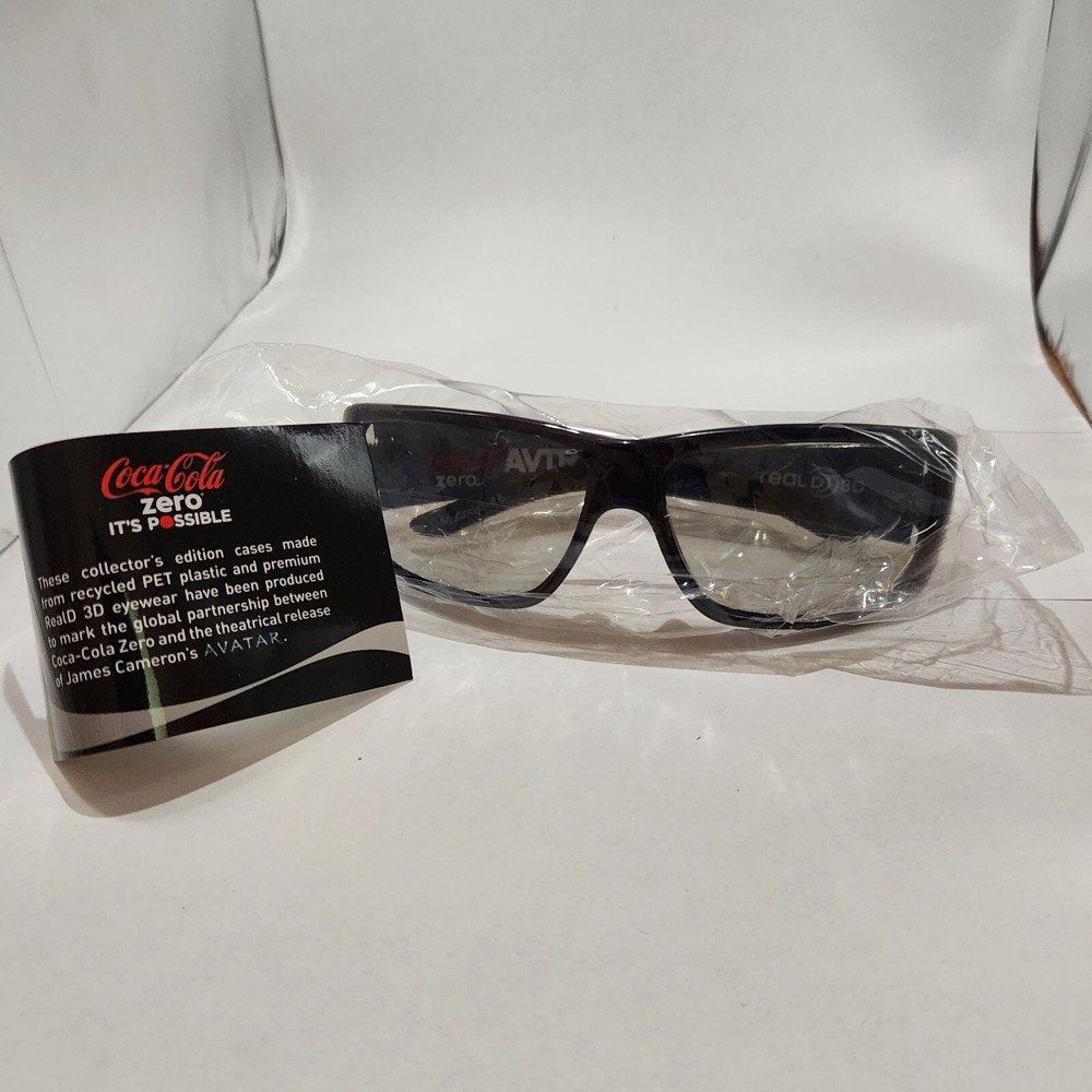 Collectors Avatar Coca Cola 3D Glasses