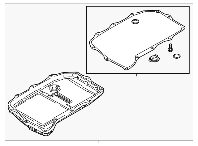 Genuine Audi Trans Pan 0D5-398-009-C