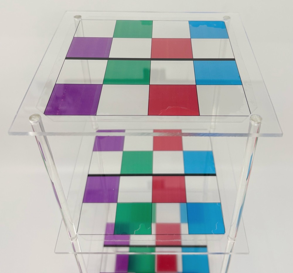 3D 4 Cubed Chess Board Game with Instructions (1997, Cubess)