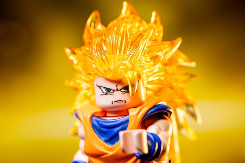 Custom Molded Figurine Accessory - Super Saiyan 3 Goku