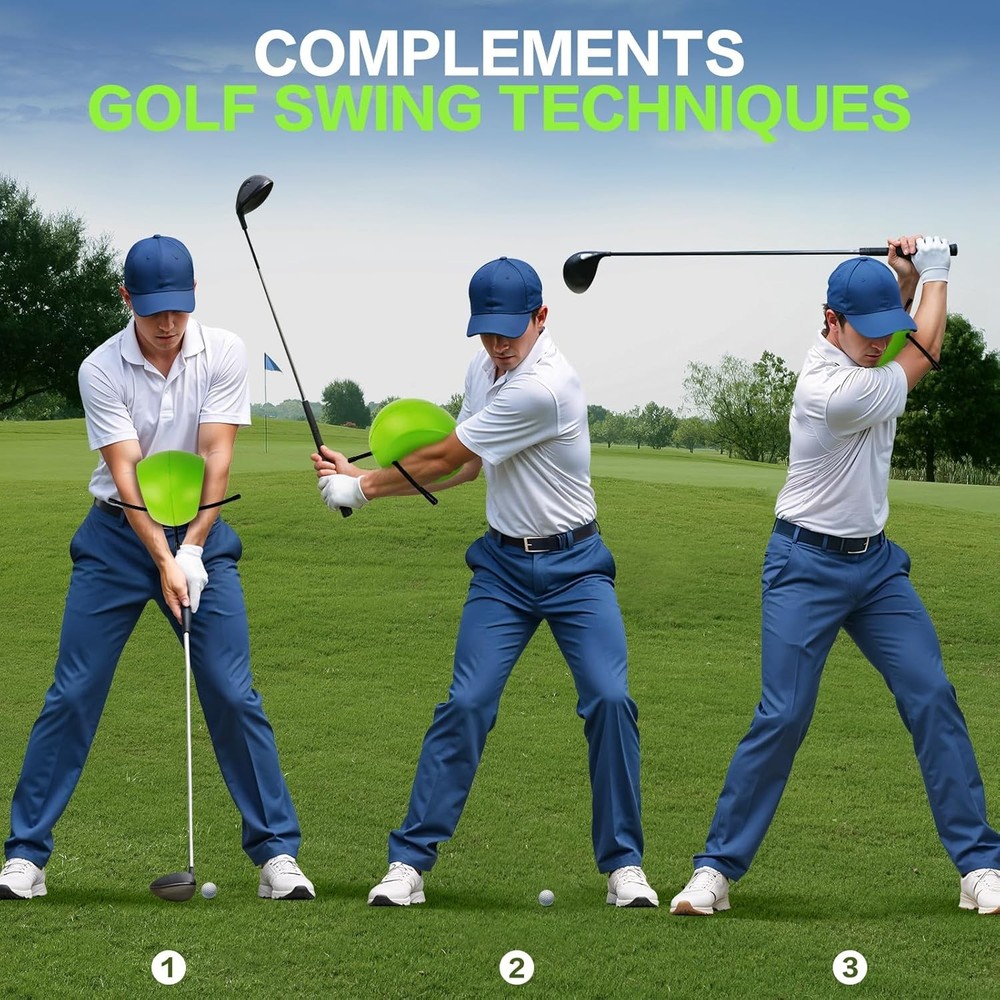 The Connector Golf Training Aid, Golf Swing Trainer Aid for Posture Correction P