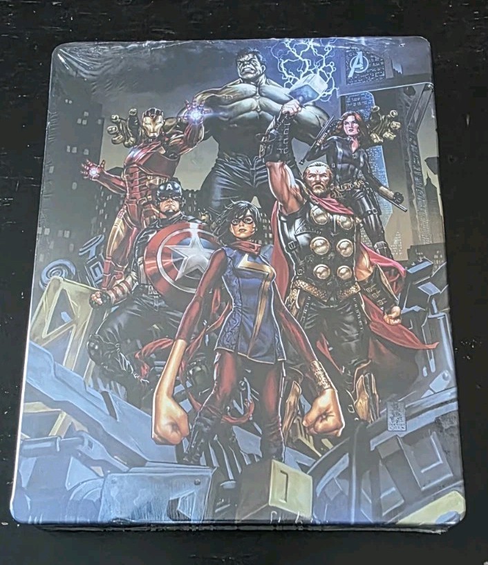 MARVEL'S AVENGERS Ps/Xbox STEELBOOK CASE ONLY