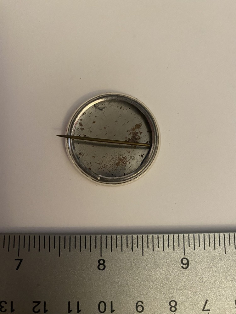 Mc G Political Pin Back Button P123