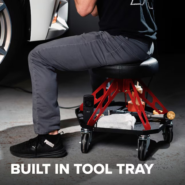 Vyper 19.5 in x 21 in Work seat ( Black )