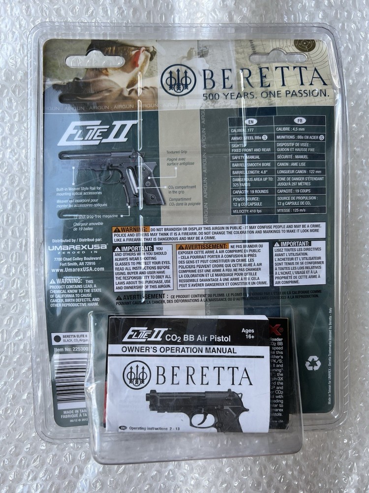 Beretta Elite 2 Co2 Airgun
