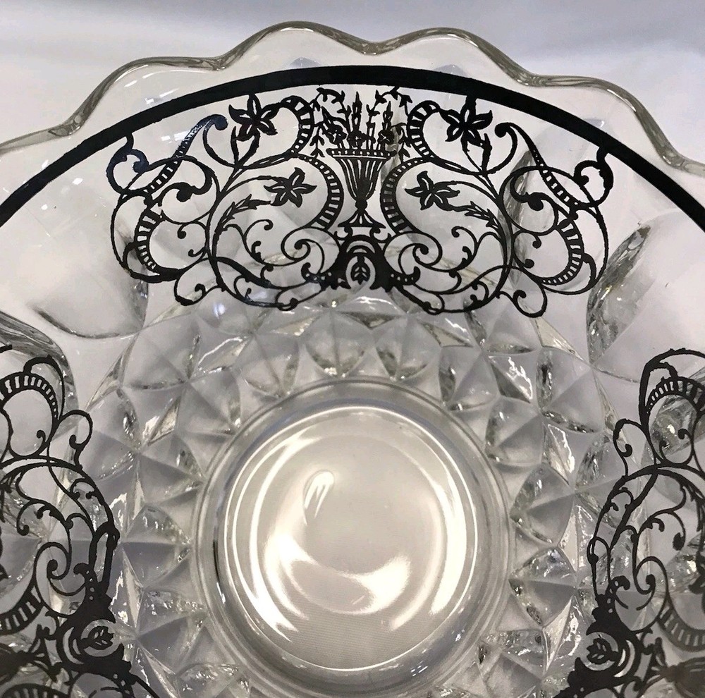 Vintage Small Silver Inlay Bowl