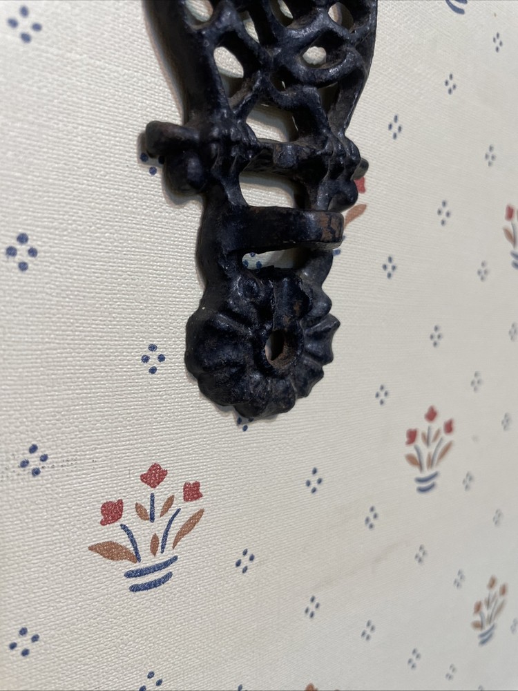 Cast Iron Owl Hardware 2pcs Mid Century