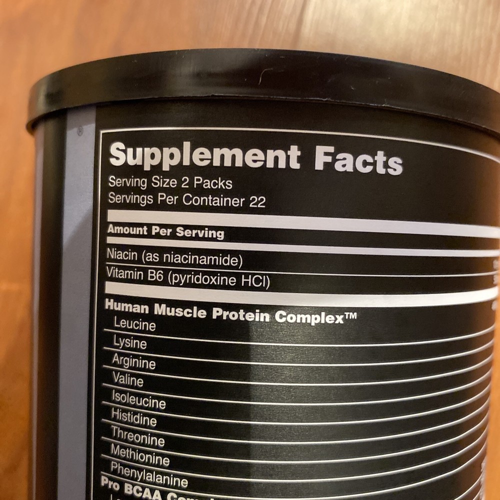 Universal Nutrition Animal Nitro - 44 pack - Anabolic EAA Stack Muscle Builder