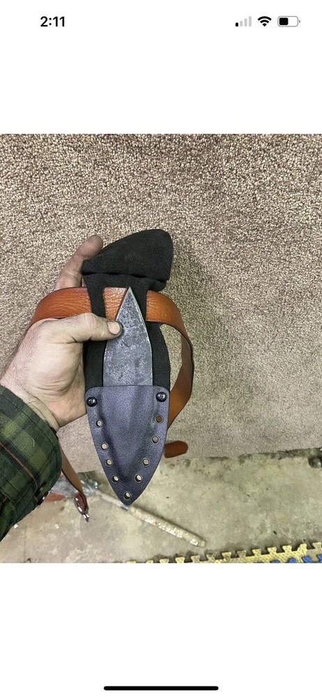 teppan thrower with edc sheath