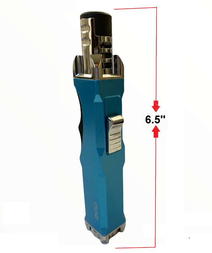 Zico Torch MT-50 Single Flame Refillable Windproof Torch Lighter