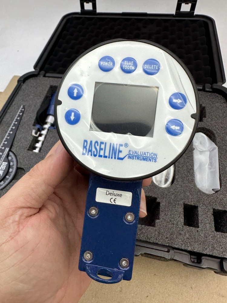 Baseline BIMS Digital Hand Dynamometer Grip Strength Testing Pinch Gauge 3pc Set