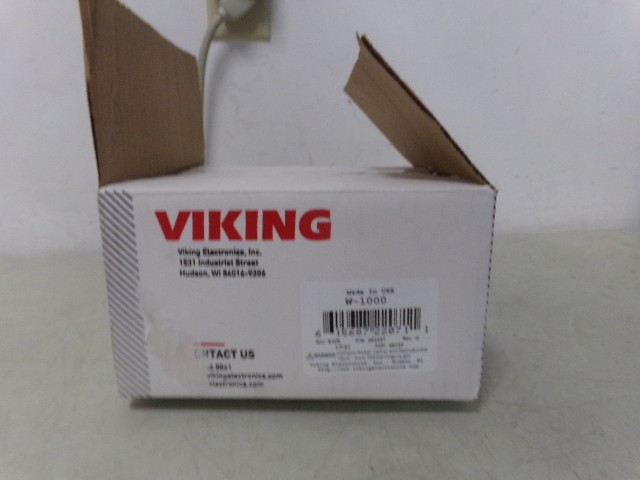 VIKING ELECTRONICS W-1000 INTERCOM DOOR STATION FLUSH MOUNT  NEW OPEN