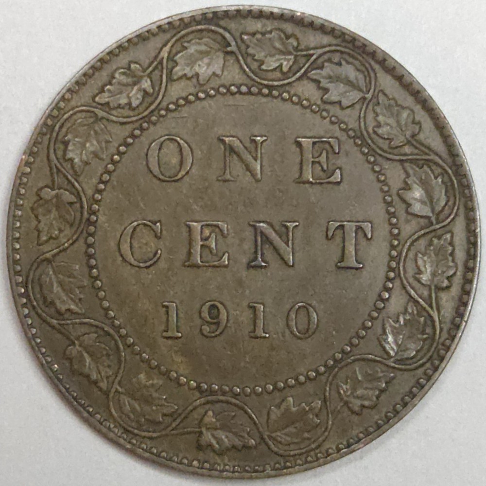 1910 Canada Large One Cent (Lot#2)