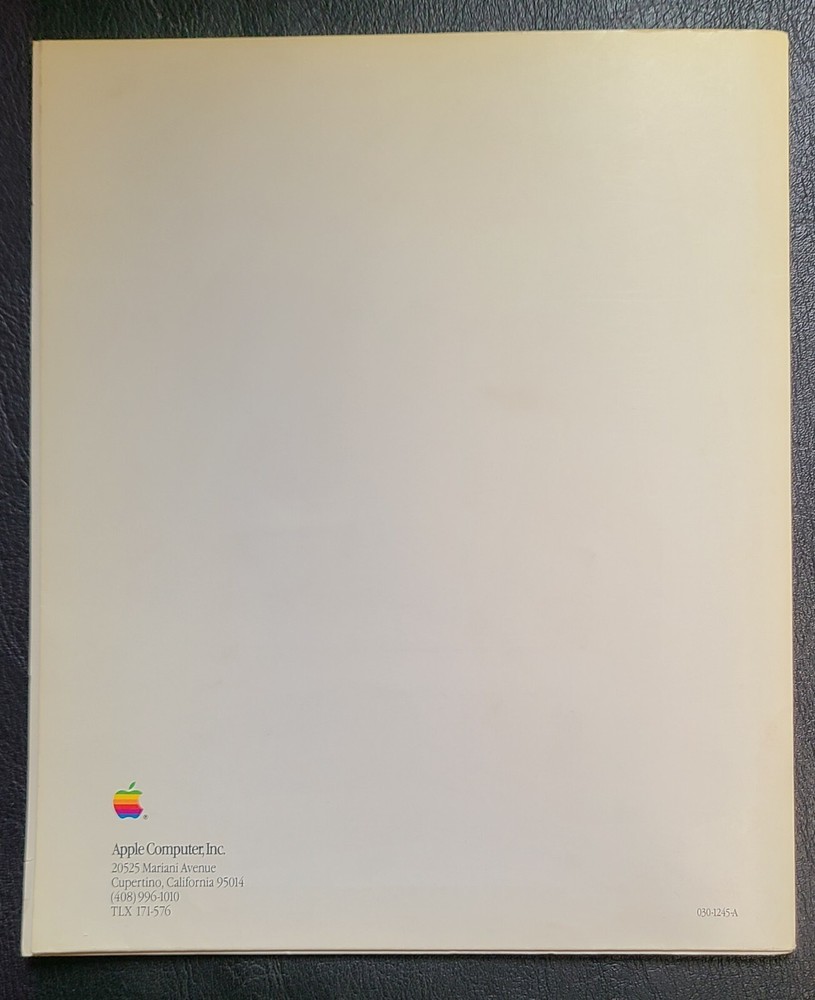 Apple Computer Macintosh 800K External Drive Manual & Internal Disc Drive